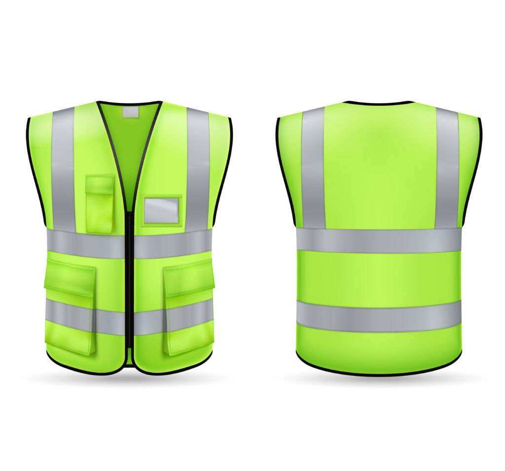 Gilet réfléchissant- accessoires de Sécurité Automobile 