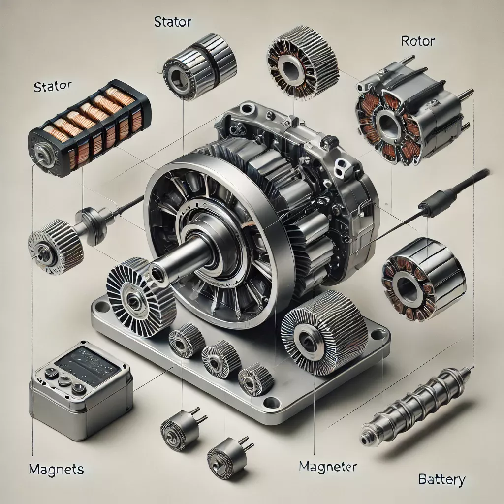 Fonctionnement du moteur électrique de voiture : les principaux éléments 