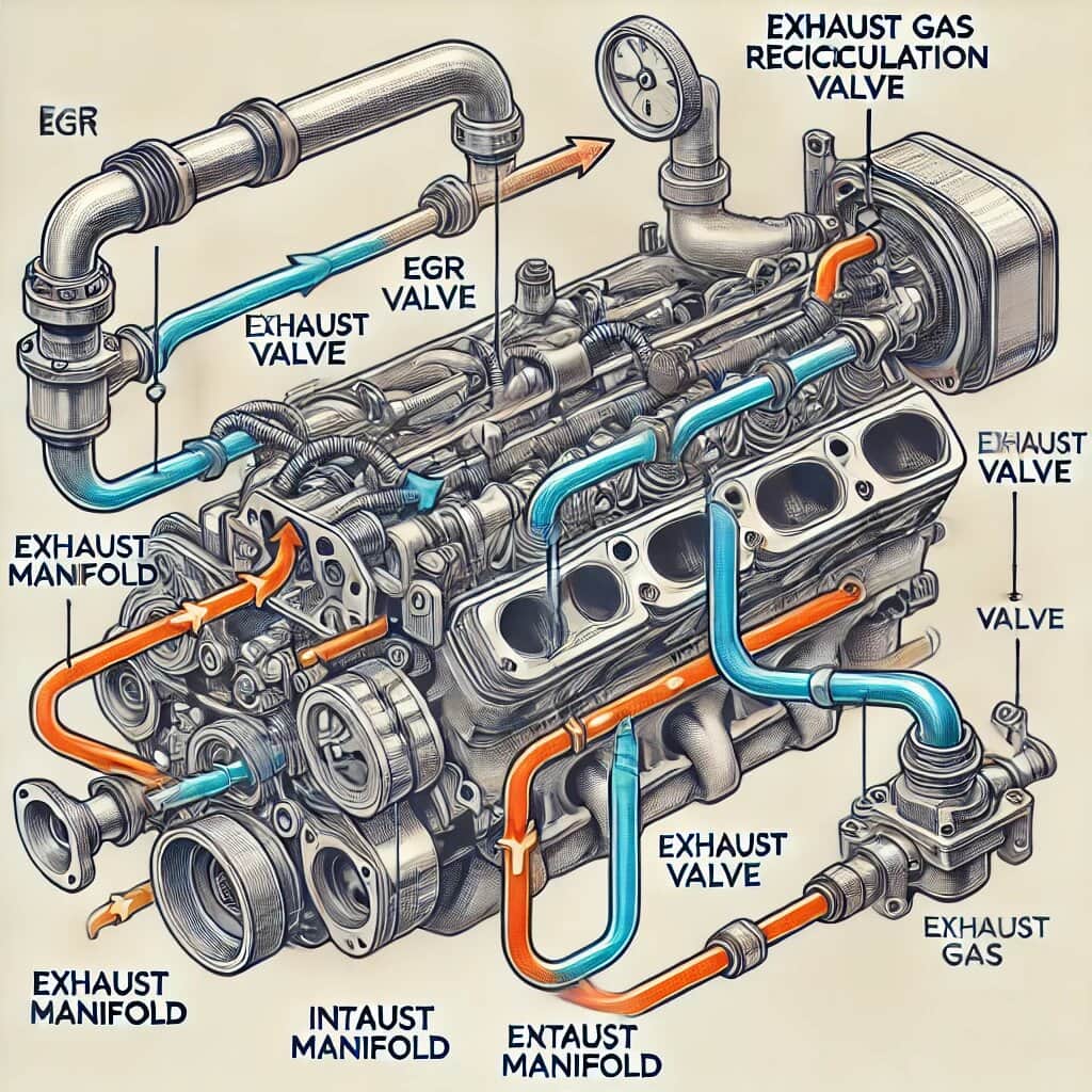 Fonctionnement de la vanne EGR HDi 1.6